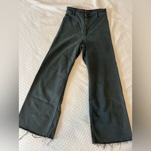 Zara Black The Marine Straight Jeans